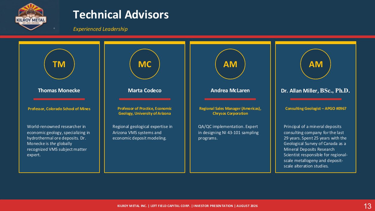 Kilroy Metal Investor Presentation, page 15