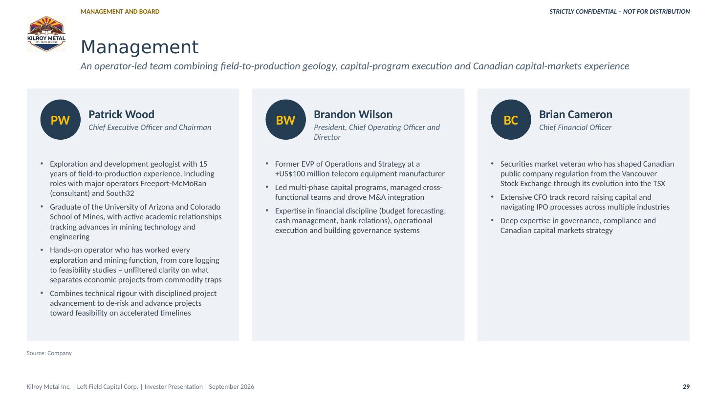 Kilroy Metal Investor Presentation, page 29