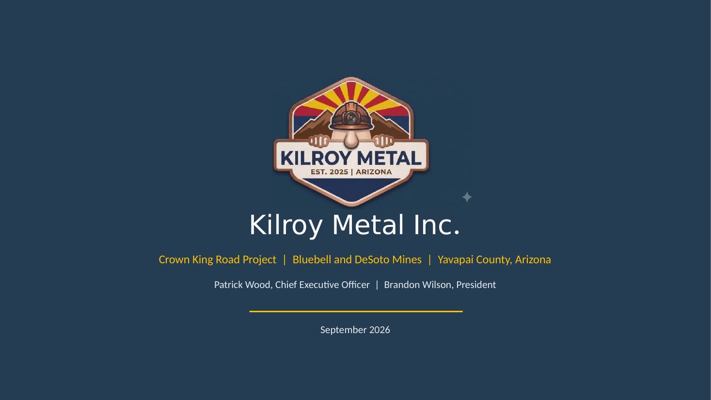 Kilroy Metal Investor Presentation, page 47
